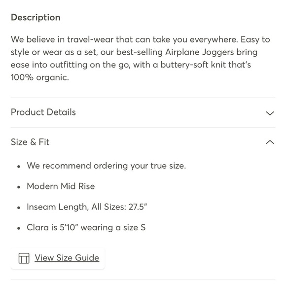 Pact NWOT Women's Deep Taupe Heather Airplane Joggers, 100% organic cotton, - Picture 13 of 13